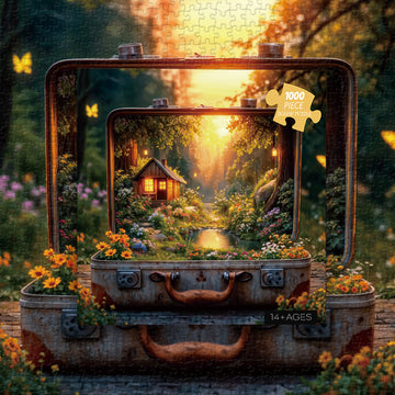 Puzzle da giardino da giardino 1000 pezzi